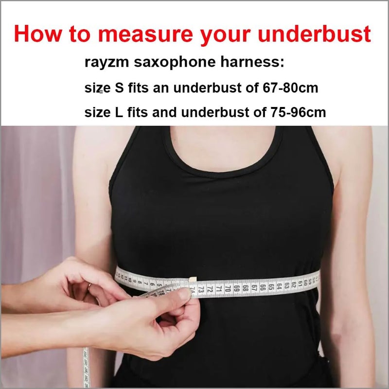 Rayzm Saxophone Strap, Universal Double Shoulder Leather Strap for Sax, Adjustable Padded Harness Strap for Alto Tenor Baritone Saxophone (Large Size) - Image 5